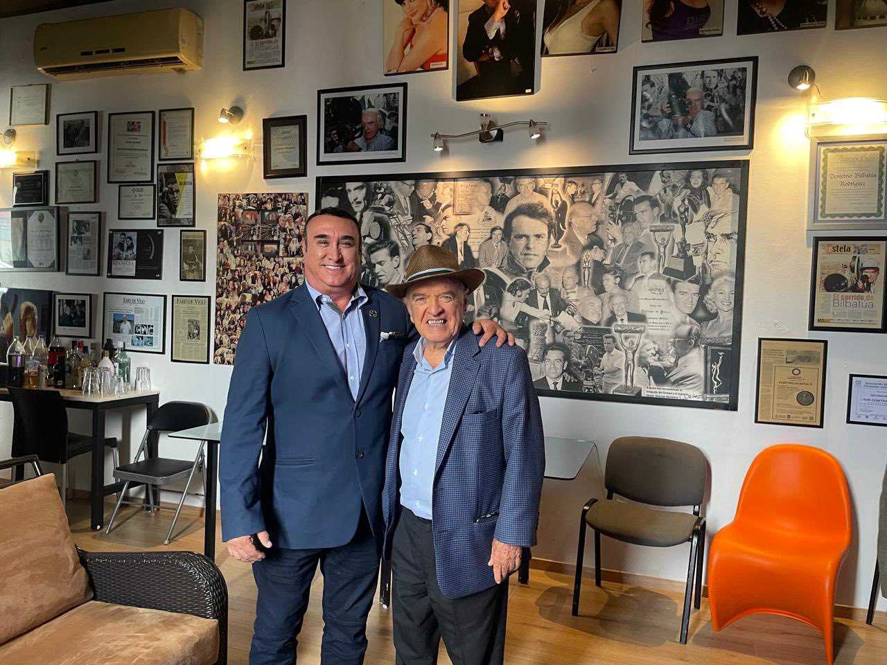 ANP Juárez de visita en la Filmoteca Bilbatua ANP Juárez de visita en la Filmoteca Bilbatua