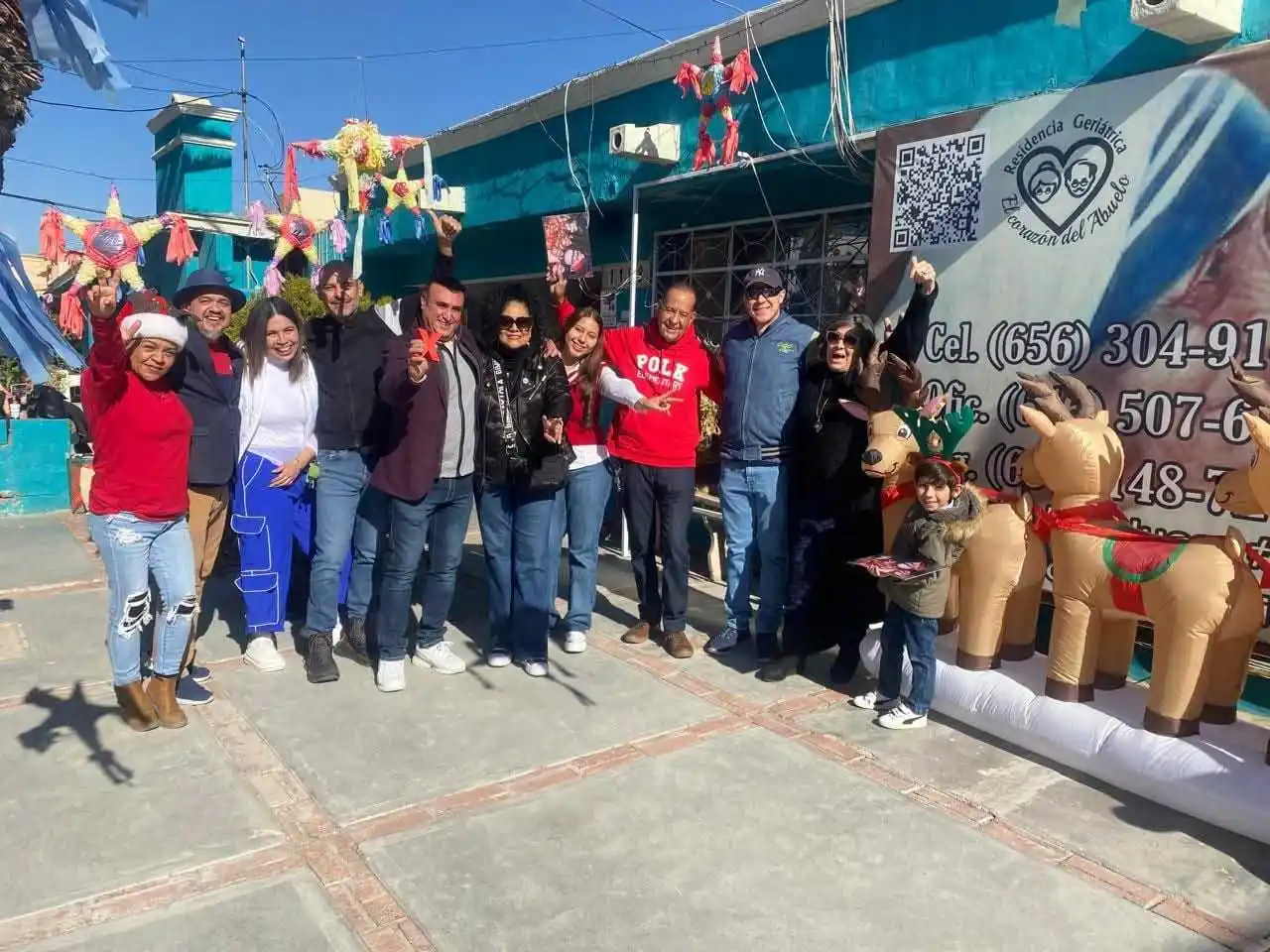 Celebración de Navidad en la Estancia para Adultos Mayores "El Corazón del Abuelo"