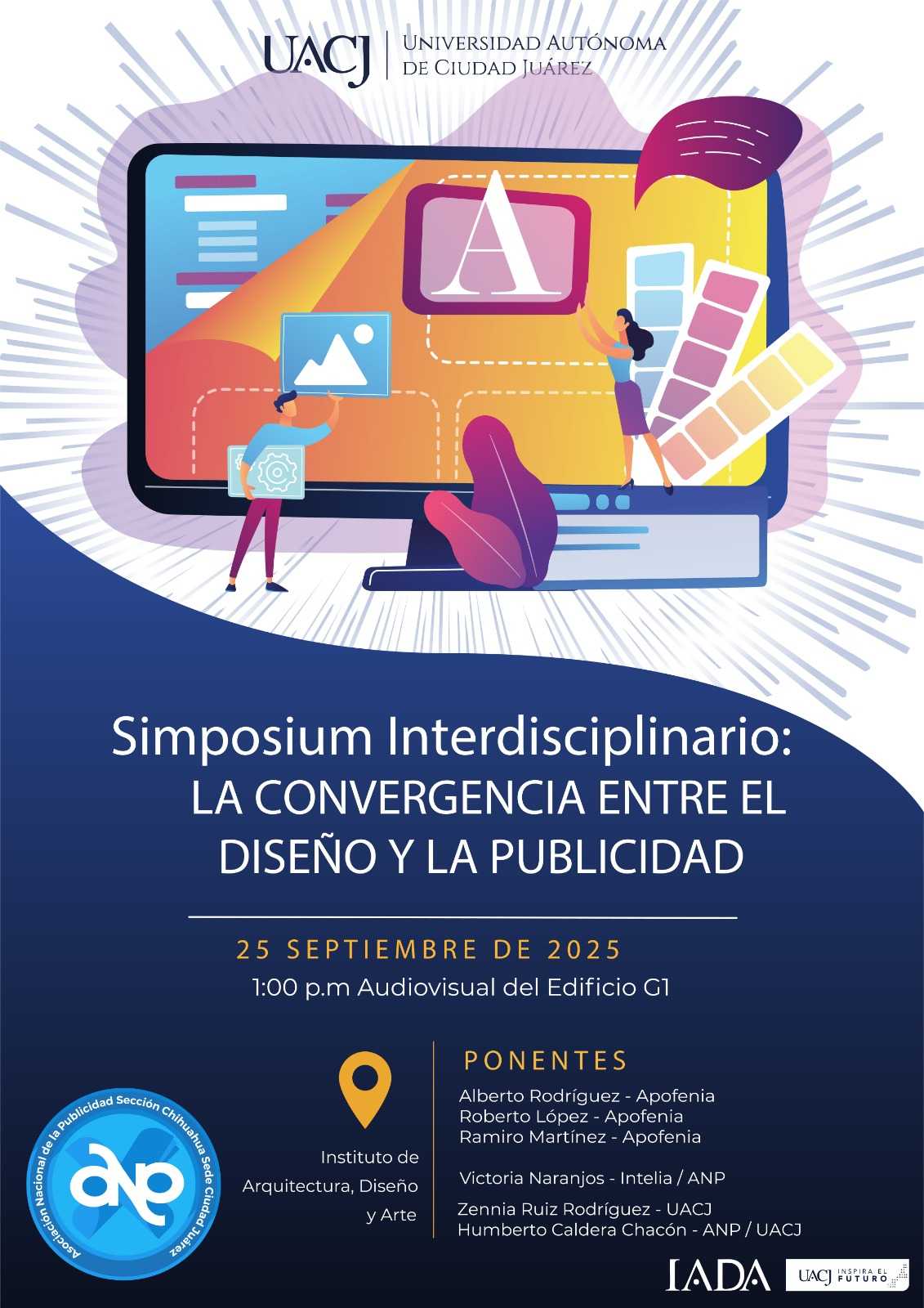 Invitación al Simposium Interdisciplinario: La convergencia entre el diseño y la publicidad