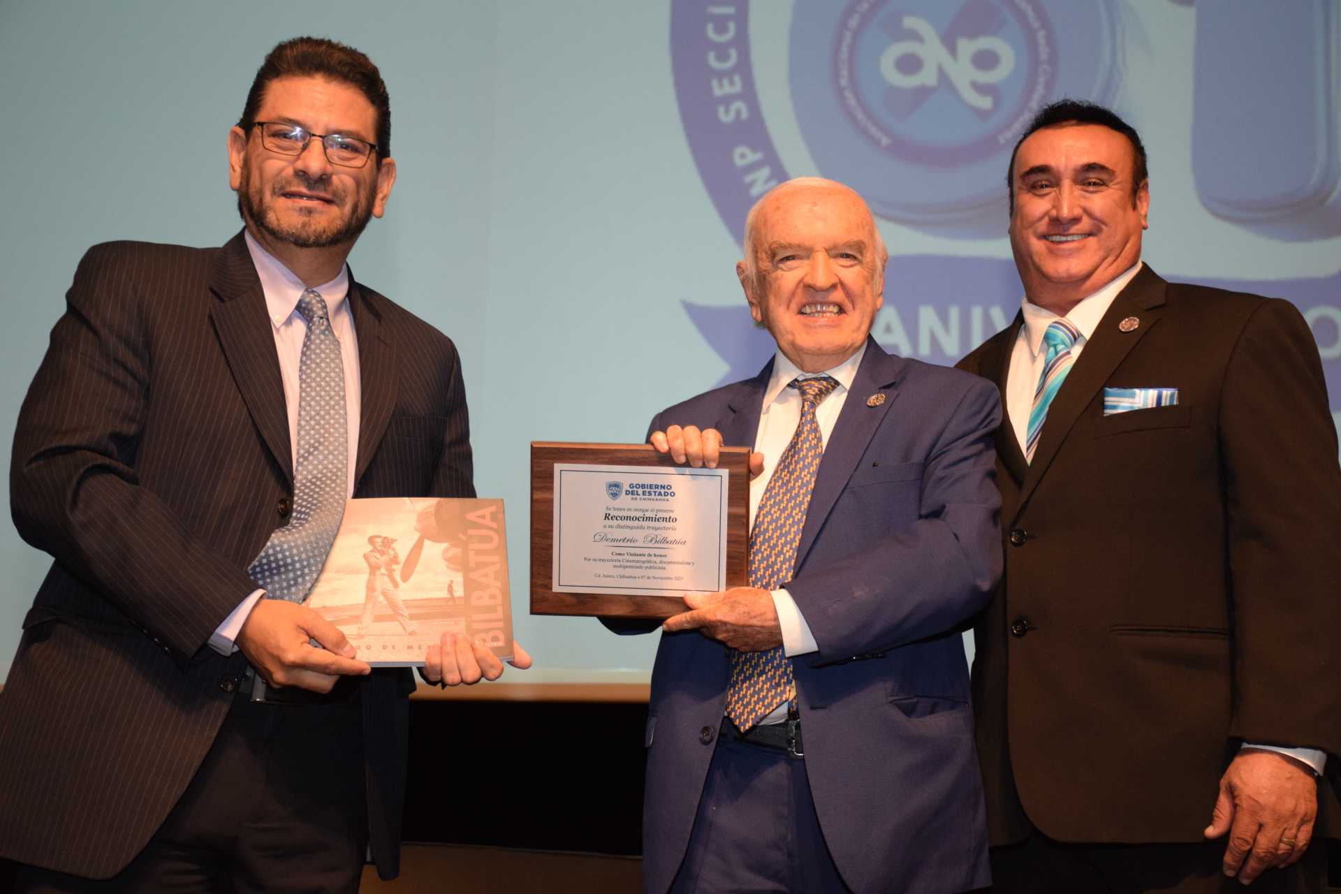 La ANP Juárez rinde homenaje a Demetrio Bilbatúa