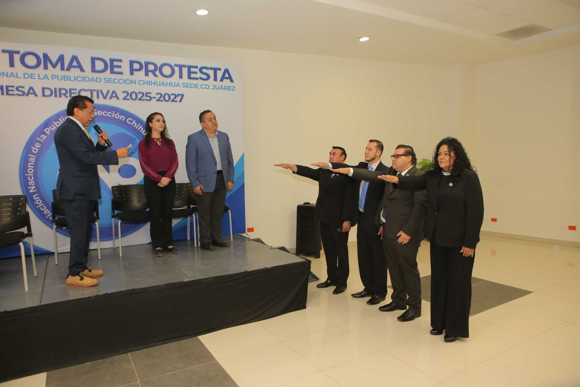 Toma de Protesta de la Nueva Mesa Directiva de la ANP Ciudad Juárez 2025-2027: Compromiso con la Publicidad y el Desarrollo Local