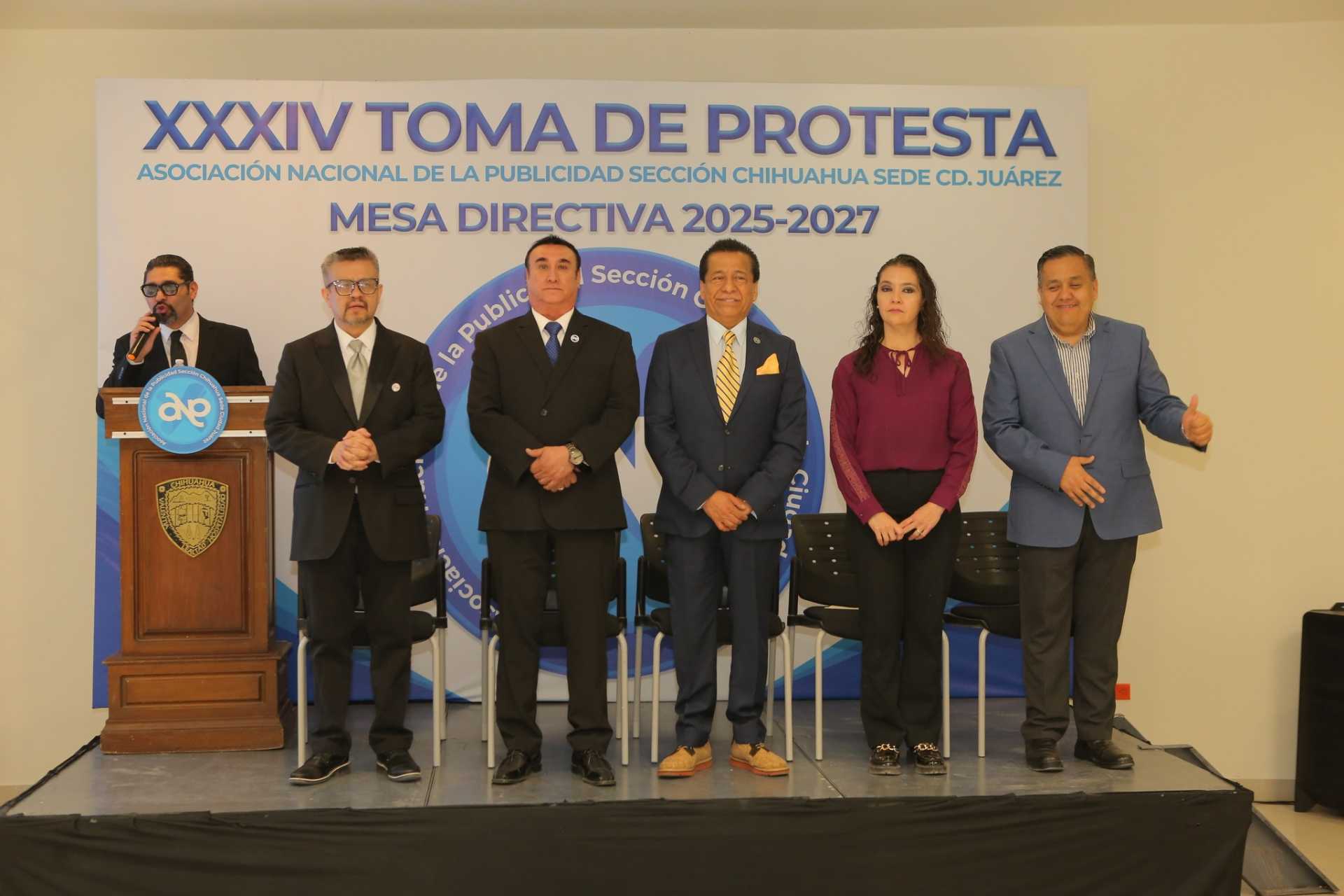 Toma de Protesta de la Nueva Mesa Directiva de la ANP Ciudad Juárez 2025-2027: Compromiso con la Publicidad y el Desarrollo Local
