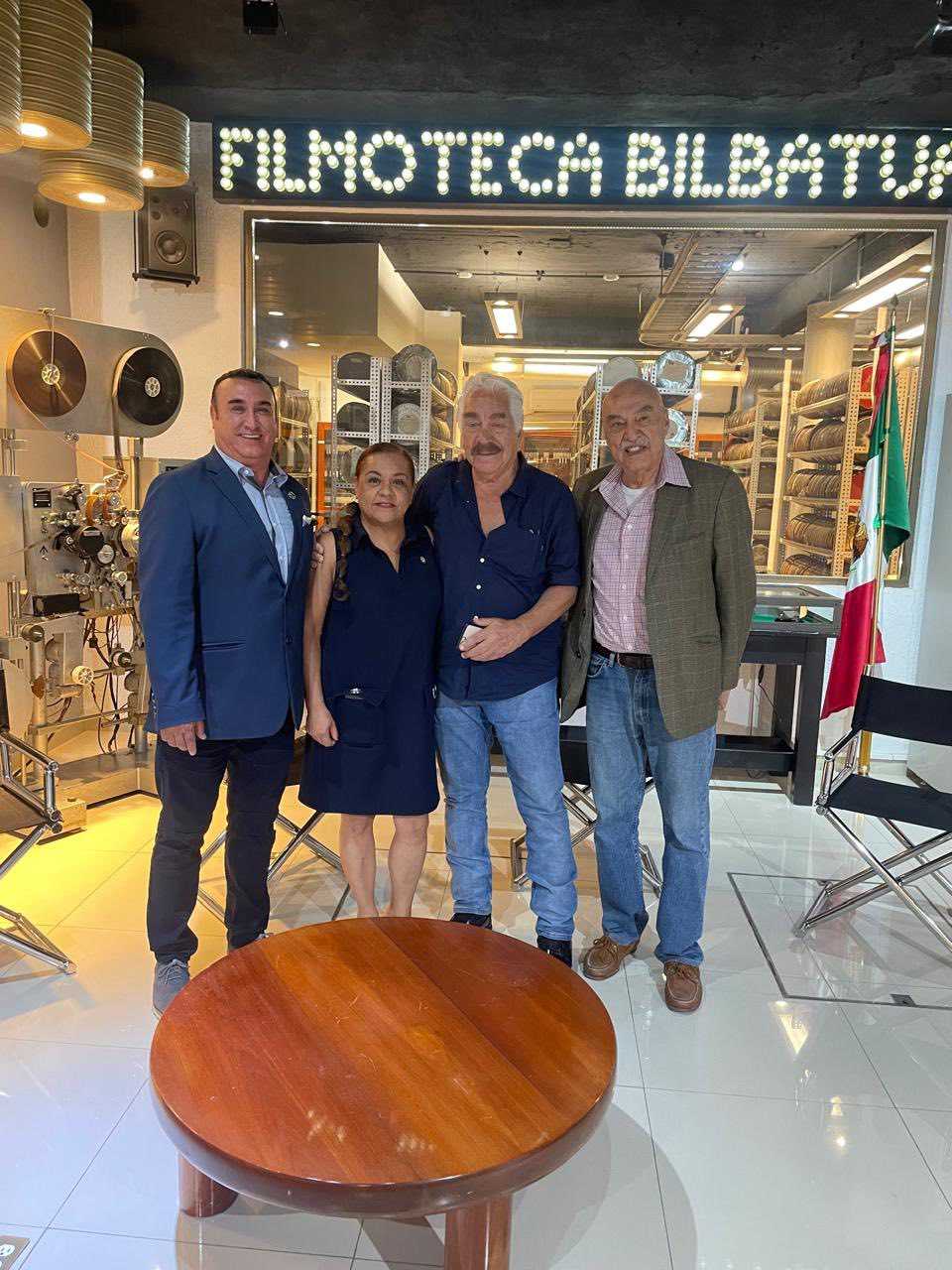 ANP Juárez de visita en la Filmoteca Bilbatua ANP Juárez de visita en la Filmoteca Bilbatua